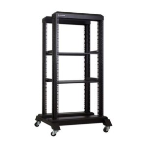 Linkbasic 22U 600 Deep Open Rack & 2 Shelves