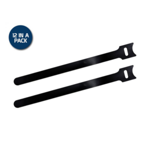 Linkbasic Reusable Velcro Cable Tie 200x12mm 12 Pack